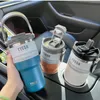 Tassen 600 ml/750 ml Doppel-Edelstahl 304 Kaffee-Thermosbecher Auslaufsichere rutschfeste Auto-Vakuumflasche Reise-Thermobecher Wasserflasche 230927