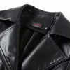 Women's Leather Faux Leather Spring and Autumn äkta läderkläder's Short Slim Fashing Fashionable Korean Style Large Size Leather Jacket Small 230927