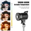 Flash Heads Andoer P ography Fill Light Portable COB LED Studio Video 3000K 5600K 5600K Remote Control LM135Bi LM100W LM60Bi LM60W 230927