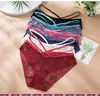 European and American underwear sexy seduction cross thin lace low-rise women's briefs