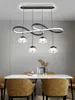 Pendant Lamps Modern Bedroom Restaurant LED Creative Dining Hall Lights Personalized Shop Bar Decoration Hanging Lamp