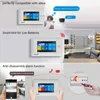 Alarmsystemen YUPA Inbreker Alarmsysteem 4,3 inch Touch Panel WIFI GSM Draadloos met bewegingssensor TUYA App Compatibel met Alexa YQ230927