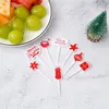 Forks Cake Toothpicks Cute And Elegant Fruit Fork Unique Design 0.8g/piece Childrens Party Decorating Smooth