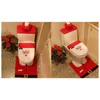 Couvre-siège de toilette 3 pièces Couverture de Noël Santa et ensemble de tapis pour les décorations de salle de bain durables