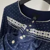 Damesnachtkleding Damespyjama's voor dames Nachtjapon Katoen Jurken met lange mouwen Ademend Comfortabel