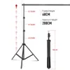 Light Stands Booms P o Video Studio Tacdrop ​​Tła Stojak Pog w tle Muzlin Muzlin Tła zdjęcie Płótna ramka System wspornika z torbą do przenoszenia 230927