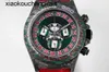 RichasMills horloge Milles ZF Factory automatisch uurwerk Tourbillon 8F Lucky Turntable heeft een diameter van 40 mm en is uitgerust met 7750 timing koolstofvezel kast saffier