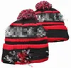 Bulls Beanies équipe de basket-ball nord-américaine Patch latéral hiver laine Sport tricot chapeau crâne casquettes A25