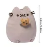 Плюшевые куклы Kawaii Chubby Cat Cute Cartoon Fat Kitten Плюшевые мягкие игрушки Мягкая подушка Cookie Cat Куклы-животные Мягкий декор Детские подарки 230927