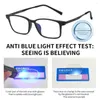 Sunglasses Fashion Classic Titanium Business Reading Glasses For Men Women Blue Light Blocking Presbyopia Eyeglasses Trendy Readers Eyewear