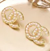 Vintage oorknopjes designer sieraden voor vrouw klassiek ontwerp Valentijnsdag luxe oorbellen voor vrouwen 2023 hiphop roestvrijstalen vergulde zilveren oorbel