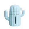 Humidifiers ZK30 340ML USB Cactus Air Humidifier Aromatherapy Diffuser Mist Maker Fogger Mini Aroma Atomizer Car Essential Oil diffuser YQ230927