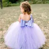 Girl Dresses Lovely One-shoulder Flower Tulle Fluffy Princess Wedding Party Ball First Communion Birthday Present