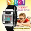 Montres-bracelets pour enfants étudiants montres électroniques boîte lumineuse étanche multifonction sport garçons et filles