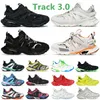 Luxusmarkendesigner Balencaigaities Designer Damen Herrenschuhe Track 3 3.0 Sneakers Luxustrainer Triple Black White Pink Blue Orange