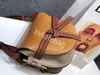 Designer Saddles Bag Mulheres Bolsa de Ombro Lowewe Bag High-End Real Cowhide Bow Clamshell Carteira Moda Luxo Alfabeto Banda Larga Sub Crossbody Bag