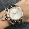 2023 Nya modemärke Kvinnor Girl Crystal Style Steel Metal Band Quartz Wrist Watch Hot Sale Wholesale GRATIS frakt Present Women Watch Designer