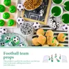 Party Decoration Cake Decorative Accessories Ornament Multi-function Creative Decorations Mini Football Props Happy Birthday Boys