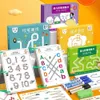 Brinquedos de aprendizagem Montessori Desenho Brinquedo Caneta Controle Treinamento Placas de Escrita Matemática Aprendizagem Jogos Conjunto Criança Brinquedo Educacional para Crianças 230926