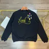Men's Hoodies & Sweatshirts Designer Autumn New Letter Colorful Embroidered Round Neck Sweater And Women's Donkey Mg3y