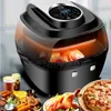 Automatic Stir fry Visible Air fryer Home Intelligent 8L High Capacity Fully Automatic Multifunction Fryer Electric Roast Pot