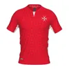 2023 Europe Malta Drużyna Narodowa Koszulki piłkarskie 22/23 San Marino Andorra Home Red Classic Football Shirts Mundurs T-Shirt Football Americain Jerseys de Futbol