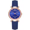 McyKcy marca ocio moda estilo reloj para mujer buena venta analógico esfera azul cuarzo relojes de pulsera para mujer 3331