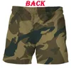 Tracksuits voor heren heren casual 2 stks set camouflage leger groene korte mouw t-shirt masculina losse tactische tees shorts broek tracksuit set s-6xl 230927