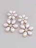 Dangle Earrings Super Exaggeration Big Pearl Drop For Women Luxury Crystal Statement Earring Trendy Wedding Jewelry Wholesale