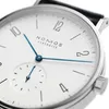 Wristwatches Whole- Women Watches Brand NOMOS Men And Minimalist Design Leather Strap Fashion Simple Quartz Water Resistant Wa211I