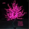 Dekoracje świąteczne LED Lekkie Cherry Blossom Tree 864pcs żarówki o wysokości 2 m wysokość wewnętrzna lub na zewnątrz Użyj Drop Rainproof Chrismas