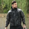 Chaquetas al aire libre Sudaderas con capucha Senderismo Hombre Cremallera Camping Ropa deportiva Soft Shell Ropa militar Chaqueta táctica Fleece Caza Ropa Cortavientos 230926