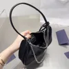 Sacs de créateurs Sac à main en nylon Sac à bandoulière Noir Hobo Sac Mini Sac à main de luxe Femmes Pochette Pochette Poche