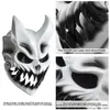 Cadılar Bayramı Kesim Maskesi Deathmetal Kid of Darkness Demolisher Shikolai Demon Maskeleri Acımasız Deathcore Cosplay Prop G0910213K