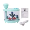 Humidificateurs 2023 Nouveau Mini Poisson USB pour réservoir Mist Maker Humidificateur Purificateur d'air Coloré Maison Nuit Li YQ230927