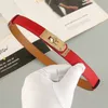 Fashion Designer Belt Women Ceuler Courte Classique avec veste Robe de décoration simple Réseau de décoration rouge