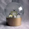 Gouden Sneeuwbol Met Parfumflesje Binnenin 2016 Sneeuwkristallen Bol voor Speciale Verjaardag Nieuwigheid Christmas261J