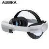 메타 오큘 러스 퀘스트를위한 VR AR Acceorise aubika 헤드 스트랩 2 페이스 압력 감소 엘리트 VR 액세서리의 편안함 교체 230927