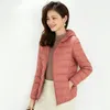 LL 야외 재킷 후드 여성의 다운 파파 긴 슬리브 재킷 탑 레이디 겉옷 코트 겨울 두꺼운 코트 캐주얼 따뜻한 폴딩