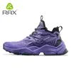 اللباس أحذية Rax يديرون الرجال النساء في الهواء الطلق الرياضة أحذية رياضية خفيفة الوزن خفيفة الوزن الشبكة العلوية المضادة للمطاط الطبيعي 230926