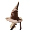 Nouveau Halloween une épaule sac portable branche chapeau magique bandoulière sorcière marron 230927