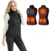 2022 Women Heating Vest Autumn and Winter Cotton Vest USB Infrared Electric Heating suit Flexible Thermal Winter Warm Jacket