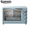 DMWD-horno de horneado en casa de gran capacidad, 20L, máquina para hacer pasteles y postres, tostador eléctrico, herramienta para barbacoa, Control de sincronización de 60min