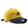 Ball Caps Nouveau chapeau Fashion Fashion Fashion Spring and Automne Color Gatching à quatre feuilles Clover Baseball CAP OUTERDOOR MENS DE VOYAGE SURCE SURCLE CAPLE CAPLE X0927