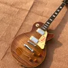 متجر مخصص بالجملة 1959 R9 Tiger Flame Custom Electric Guitar Standard LP 59 Guitar Electric Hot!