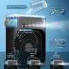 1pc 5pcs Hydrocooling Portable Air Conditioner With 3 Speeds, Humidifier, And Spray Heads For Home And Office