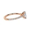 Igi Oval White Lab Grown Diamond 10K Solid Gold Engagement Ring F Color vs1 Jewelry Making Labが作成したダイヤモンドジュエルを作成する
