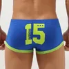 Underpants Brand Men Boxer Shorts Underwear Sexy Bulge Penis Pouch Low-rise Man Boxers Fashion Printed Male Panties Cotton