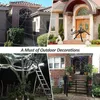 Other Event Party Supplies Halloween Spider Decor Party Accessories Liquidation Decorations Outdoor Decoration Scream Goods Props Halloween Web Black 230927