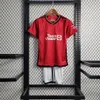 ホットセール2023/2024 Manu Nited Home Jersey Footbale Shirt Kids Kit Set Soccer Uniform Size 16-28